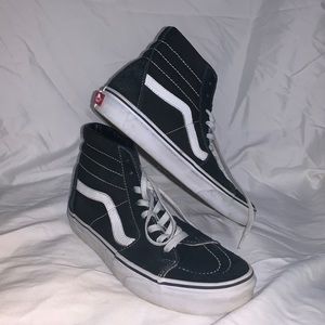 Vans black high tops